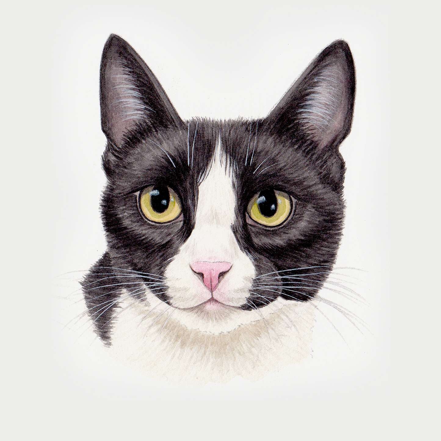 Custom Pet Portrait - Hand Painted Watercolor Commission