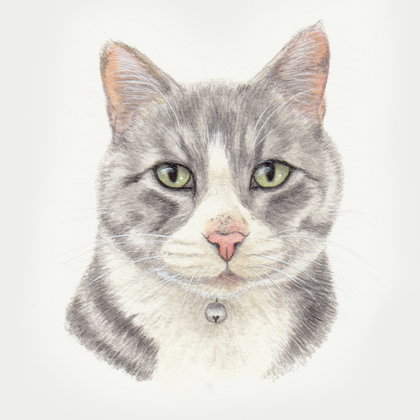 Custom Pet Portrait - Hand Painted Watercolor Commission